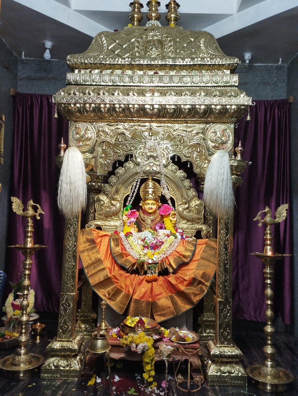 ಶ್ರೀ ಶಾರದಾ ಶರನ್ನ ನವರಾತ್ರಿ. ಚಂಡಿ ಹವನ ಸಂಪನ್ನ